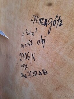 Prodam obraz Zdenek Gőtz