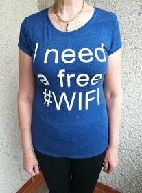 NOVÉ dámské tričko s nápisem vel. L