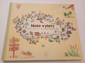Rodinná knížka "Naše výlety" pro zapisování zážitků