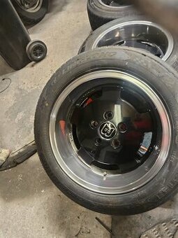 Borbet CW 16" dvojí šíře, leštěný límec BMWl