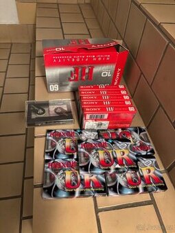 MC Kazety Nové 10+1 cena za všechny