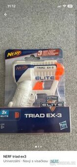 NERF pistole a náboje