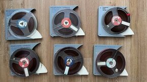 Magnetofonové pásky Grundig, Telefunken, Basf, Agfa