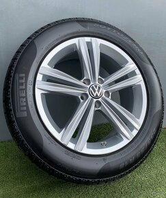 Originální ALU kola 5x112 VW Tiguan 235/55/18 DOT22