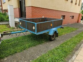 Přívěsný vozík domácí výroby