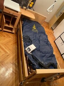 Set polohovací lůžko + antidekubitní matrace + stolek