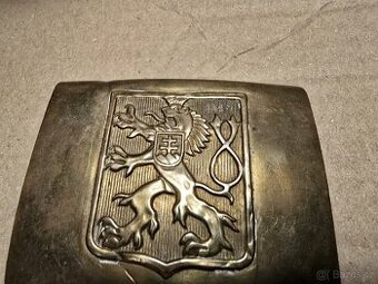 Dvoudílná vojenska přezka- Lev - 1