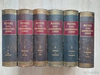 Meyers lexikon celá sada 6 dílů