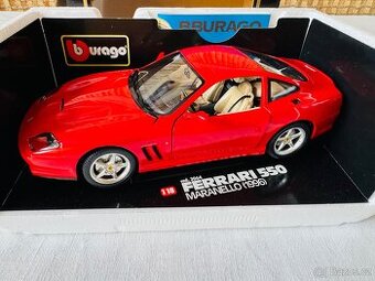 Model Bburago Ferrari 550 Maranello 1/18 Made in Italy