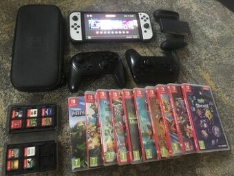 nintendo switch 9 her 2 ovladace - 1