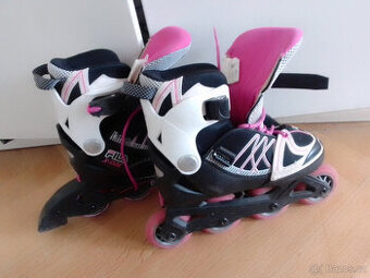 Nastavitelné inline brusle vel. 32-35 - 1