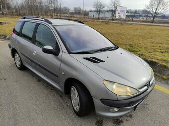 Peugeot 206 kombi, 1.4 benzín, nová STK