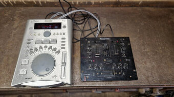 cd player + mix pult