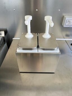 Dávkovač kečup-majo-hořčice - Gastro dispenser 2L x 2