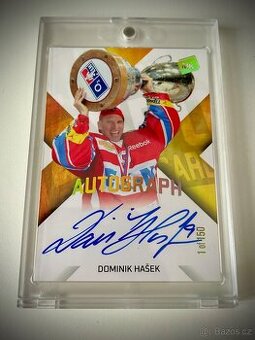 Vzácná hokejová karta Dominik Hašek / HC Pardubice - 1