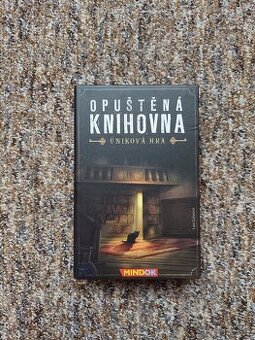 Úniková hra - Opuštěná knihovna