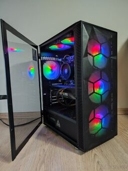 Herní PC: RTX 3070, Ryzen 5 5500, 16Gb ram, ZÁRUKA