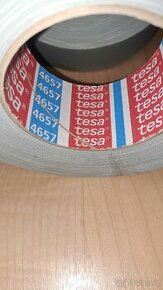 TESA 4657 Šedá textilní páska, návin 50 m, 25mm