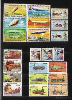 Známky Afriky - Mauritánie 7) - (2x foto) ZAMLUVENO
