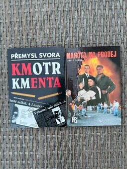 Knihy Kmotr Kmenta a Nahota na prodej,cena za obě, Praha