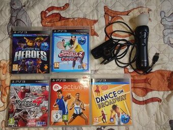 PS3 - PlayStation 3 move sada