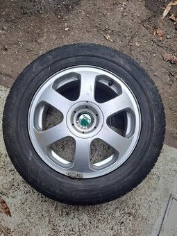 Rezerva 5x100 originál Škoda 195/65 R15