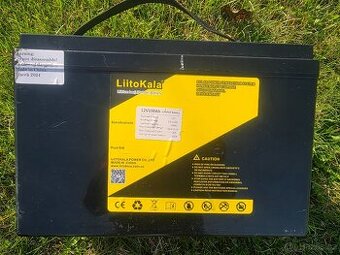 LiitoKala 100Ah, vyrobeno 03-2024, cca 50 cyklů, SUPER STAV