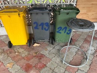 Plastové popelnice