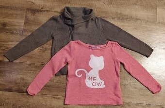 Set dívčí svetříky vel.98/104