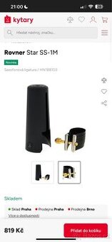 Prodám věci k tenor saxofonu