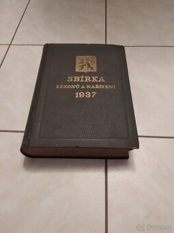 Sbírka zákonů a nařízení 1937