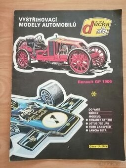 ABC DÉČKO, Speciál - Vystřihovací modely automobilů