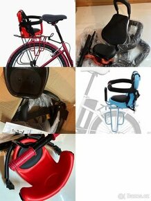 Dětské sedačky na kolo - více druhů