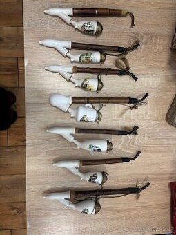 Nabízím staré porcelánové fajfky / myslivecké dýmky.