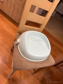 BABYBJORN podsedák na židli – modrý, pro děti 3–10 let