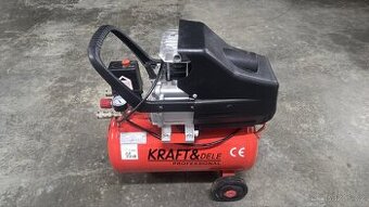 Olejový kompresor 24L, 2,8kW, Kraft&Dele KD400