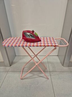 Dětské žehlící prkno + žehlička