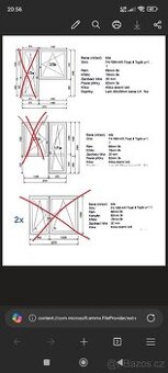 Plastové francouzské dveře a okna