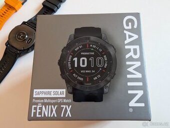 Garmin Fenix 7x  sapphire solar