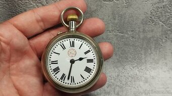 Velmi staré a velké kapesni hodinky - 127g
