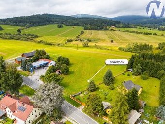 Volary, prodej stavebního pozemku 1.768 m2