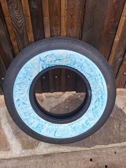 5 kusů,nové,béloboke pneu COKER 15"