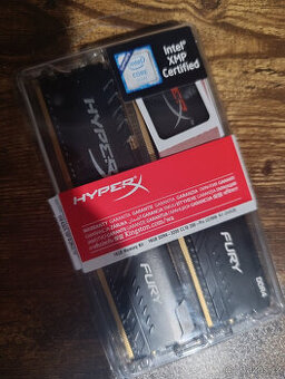 Paměti HyperX Fury 16 cl 16GB Kit 2x 8GB 3200MHz