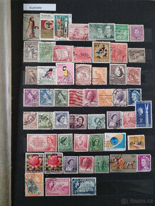 Poštovní známky sbírka 4500 tisíce kusů