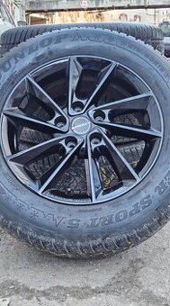 Alu kola 16" Škoda Karoq / Yeti 5x112 + pneu Dunlo