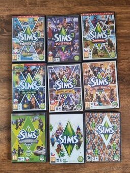 PC hry The Sims 3 + rozšíření, Painkiller, Deus Ex a další