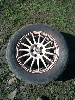 sada raritních litých kol na octavii 1 - 195/65 r15