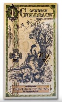 Zlatý slitek GOLDBACK