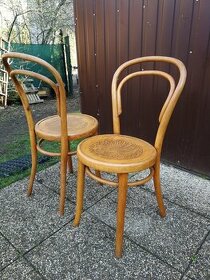 Krásné starožitné židle Thonet_cena za kus