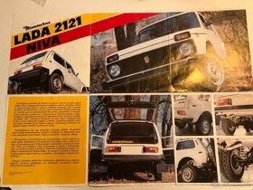 Plakát LADA 2121 NIVA - 1